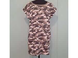 Nwt Ellison Camouflage T-shirt Dress Size Small